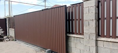 Откатные (сдвижные) ворота - main